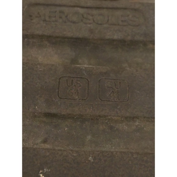 Aerosoles Wedge Loafers Womens 6.5 Brown Suede Buckle Platform Slip On Shoes - Picture 9 of 9